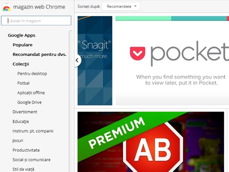 Web browser-ul Chrome, lăsat fără o parte din extensii din motive de siguranţă