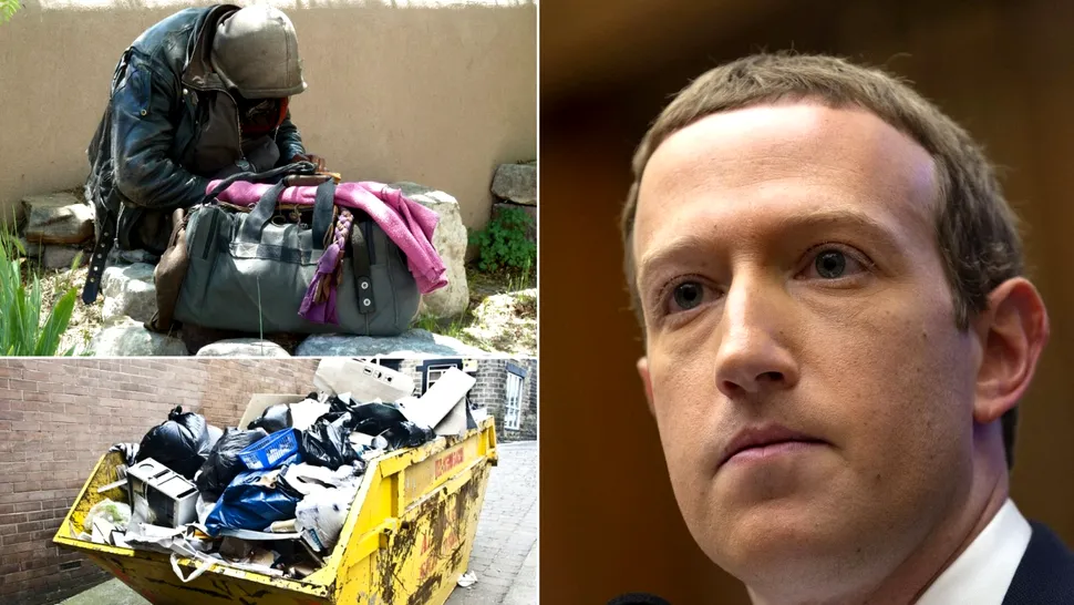 Oameni care trăiesc din ce găsesc în gunoiul lui Zuckerberg și al altora