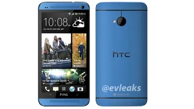 HTC One va fi disponibil cu carcasă albastră spre finalul anului