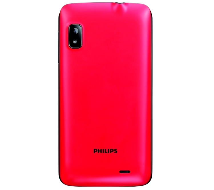 Philips Xenium W536 are carcasa roşie