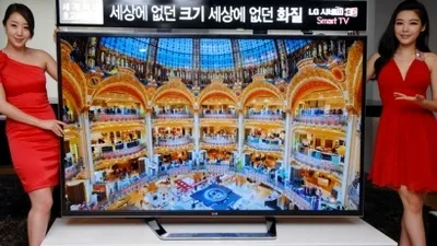 LG ne prezintă LCD TV-ul de 84” cu rezoluţie 4K - şi nu este ieftin