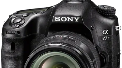 Sony a anunţat SLT-A77 II: un senzor nou şi un sistem de focalizare impresionant