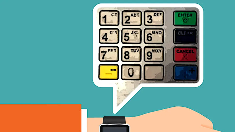Dispozitivele smartwatch pot intercepta codul PIN, tastat de utilizatori la ATM-urile bancare