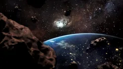 Au fost descoperite urme de viață străveche îngropate sub un crater de asteroid