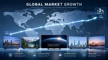Piața globală de televizoare intră într-o nouă etapă
