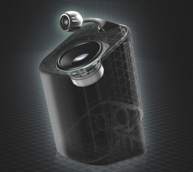 Philips MCD900 - construcţia sateliţilor