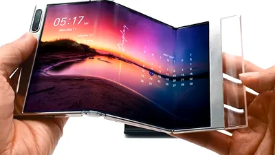 Samsung arată noi concepte de ecrane pliabile