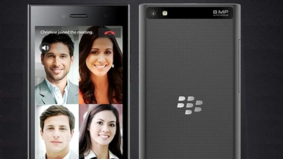 BlackBerry a anunţat Leap, un telefon mid-range cu ecran de 5
