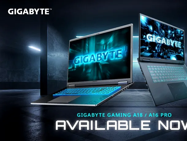Gaming A16 PRO și A18, noile laptopuri Gigabyte