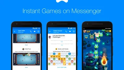 Platforma de chat Facebook Messenger implementează Instant Games în discuţiile cu prieteni