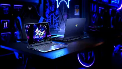 Acer dezvăluie două laptopuri de gaming cu Intel Core Ultra 9 și design RGB