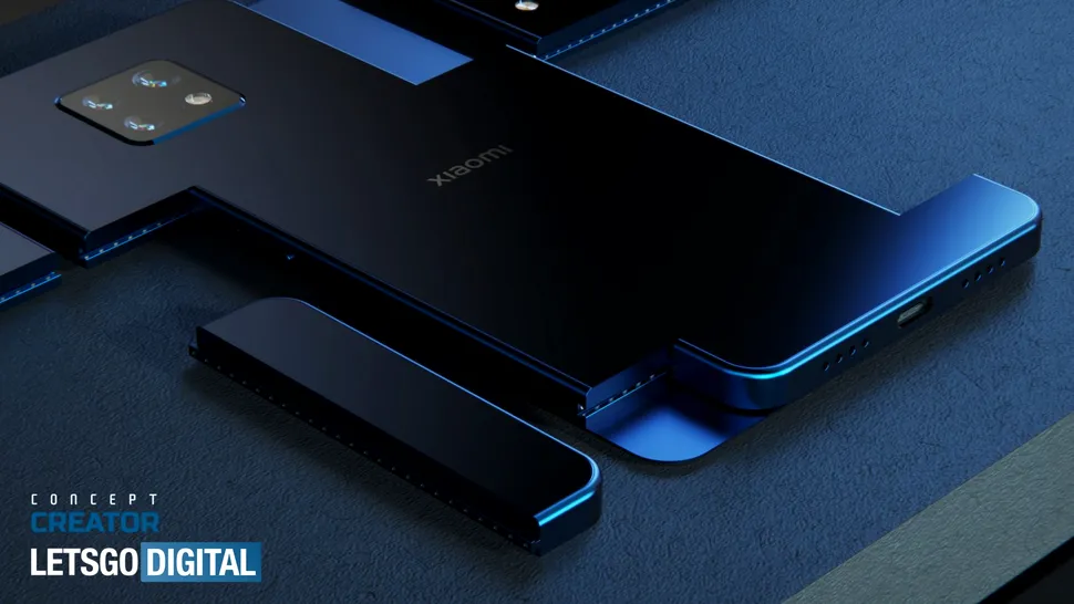 Xiaomi a brevetat un concept pentru un telefon modular