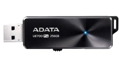 ADATA lansează flash drive-ul USB UE700 Pro, cu viteze de citire/scriere de până la 360/180MB/s