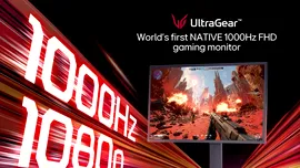 UltraGear 25G590B stabilește un nou reper: primul monitor de gaming Full HD cu rată de refresh nativă de 1000 Hz