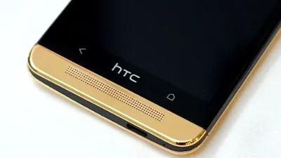 Carcasă aurie pentru HTC One