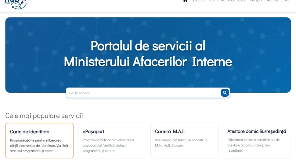 MAI investește până la 48,2 mil. lei în tehnologii necesare pentru noul HUB de servicii