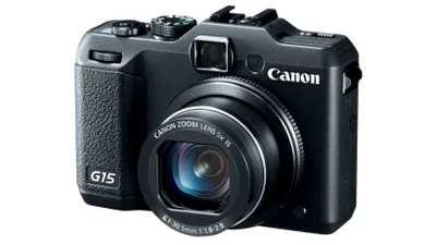 Canon G15 - îmbunătăţiri pentru compacta de top