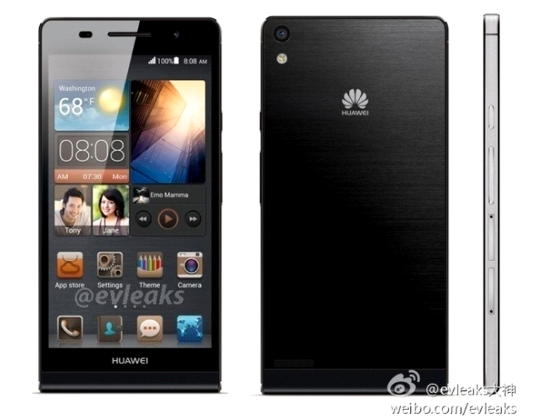 Imagine oficială cu Huawei P6, cel mai subţire smartphone