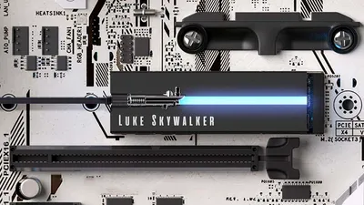 Seagate anunță SSD-uri FireCuda decorate cu săbii laser din Star Wars. VIDEO