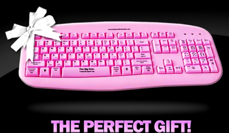Tastatura pentru blonde