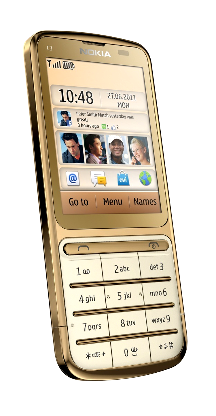 Nokia C3-01 Gold Edition