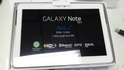 Samsung Galaxy Note 10.1 – noi imagini şi specificaţii