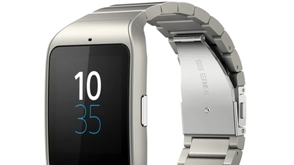 Sony Smartwatch 3 va fi disponibil şi într-o versiune mai elegantă fabricată din oţel inoxidabil