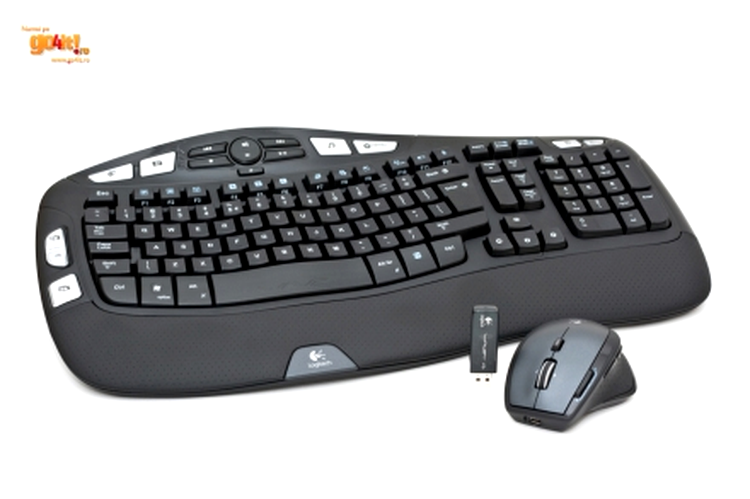 Logitech Wave Pro - un kit wireless ergonomic
