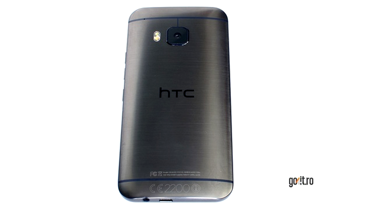 HTC One M9 - Camera este acum încadrată într-un pătrat rotunjit