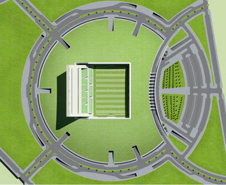 The Wall - primul stadion subteran din lume