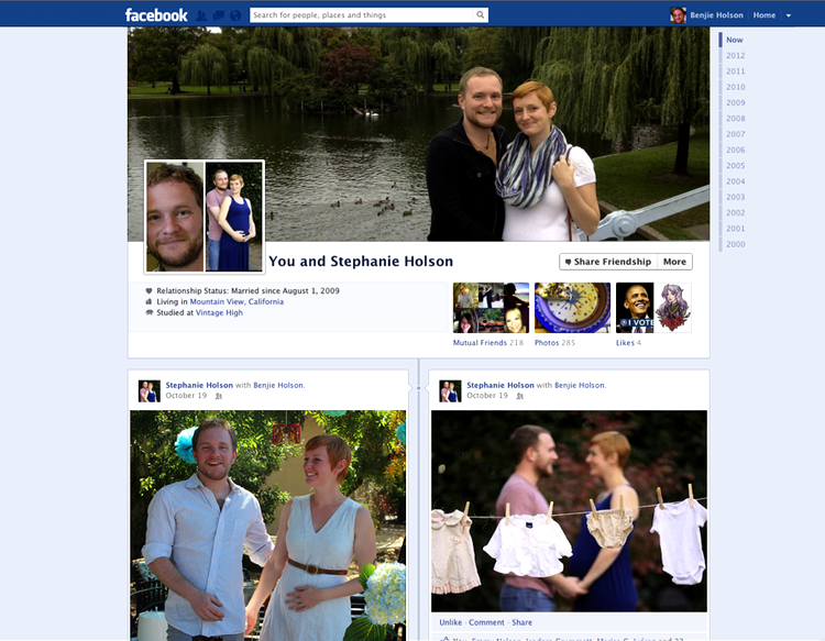 Facebook introduce un nou design pentru Friendship Pages