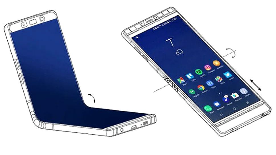 Samsung ar putea lansa Galaxy X în 2019 cu ecran pliabil şi un preţ ridicat
