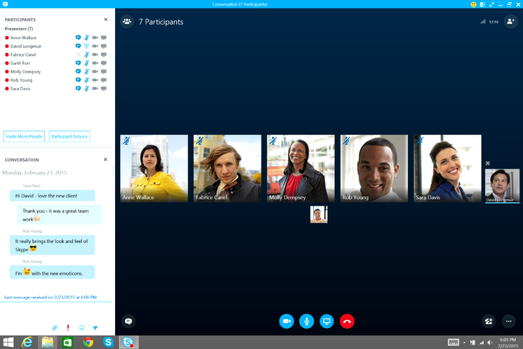 Microsoft Skype for Business, lansat în versiune Preview
